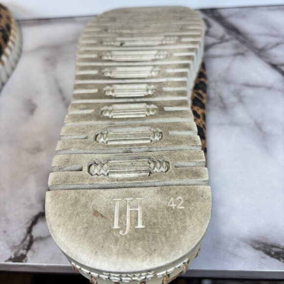 Ilse Jacobsen Tulip 139 Cheetah Print Perforated Slip On Shoes Womens Sz 42 READ - Picture 8 of 8